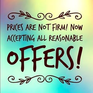 Reasonable Offers Accepted!! 💙🎉